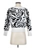 Industry Animal Print Black Silver Pullover Sweater Size S - photo 1