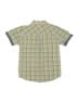 Ben Sherman Checkered-gingham Yellow Short Sleeve Button-Down Shirt Size 6 - photo 2