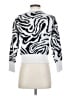 Industry Animal Print Black Silver Pullover Sweater Size S - photo 2