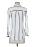E&M Collection Stripes White Long Sleeve Blouse Size S - photo 2