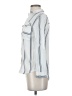 E&M Collection Stripes White Long Sleeve Blouse Size S - photo 5