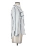 E&M Collection Stripes White Long Sleeve Blouse Size S - photo 4