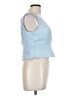 LanTing Bride Blue Sleeveless Blouse Size M (estimated) - photo 4