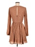 BCBGeneration 100% Polyester Stars Brown Casual Dress Size 6 - photo 2