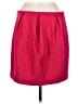 Joe Fresh Chevron-herringbone Red Formal Skirt Size 8 - photo 2