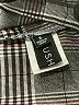U-Shop 100% Rayon Plaid Gray Formal Skirt Size S - photo 4