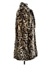 Matison Stone Animal Print Gold Coat Size XS - photo 4