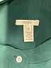 J.Crew 100% Silk Green Long Sleeve Silk Top Size XS - photo 7