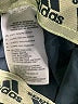 Adidas 100% Polyester Color Block Green Athletic Shorts Size S - photo 4