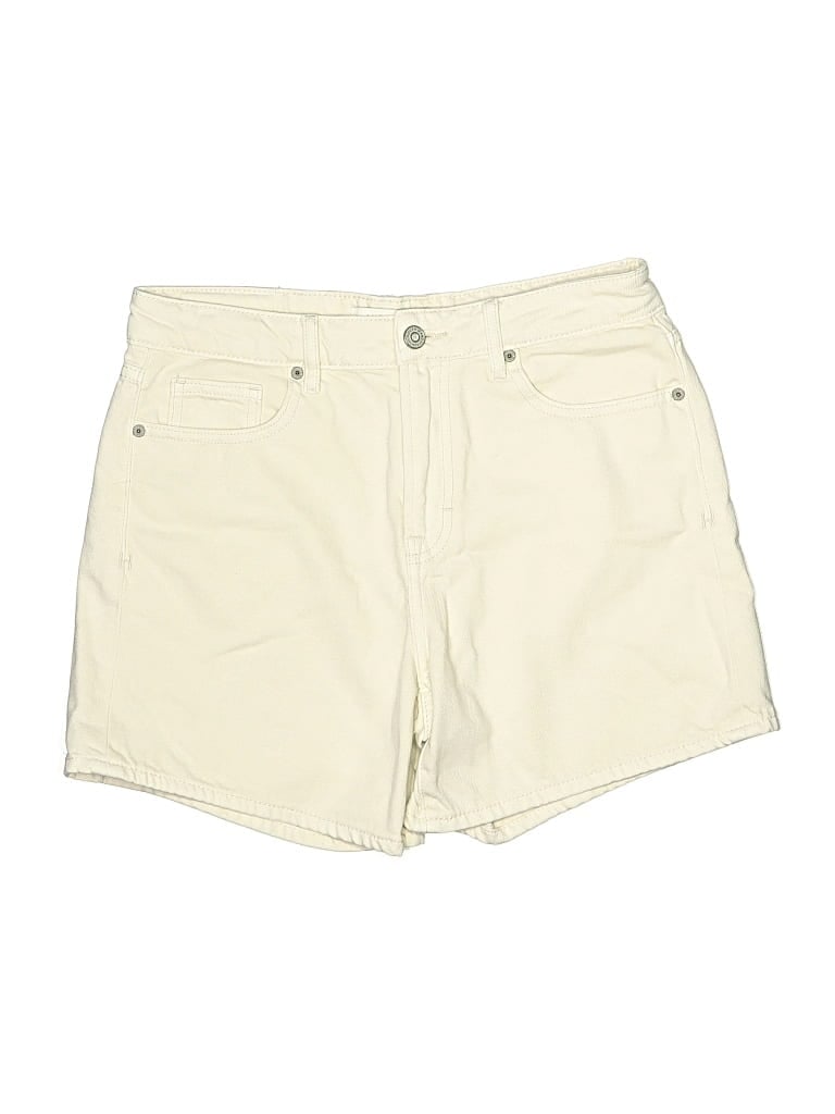 Pre-owned Hidden Jeans Khaki Shorts In Ivory