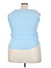 Doublju Blue Sleeveless Blouse Size 3X - photo 2