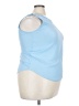 Doublju Blue Sleeveless Blouse Size 3X - photo 4