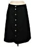 Ann Taylor LOFT Solid Black Formal Skirt Size 8 - photo 1