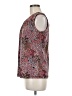 Ellen Weaver Brown Sleeveless Blouse Size M - photo 5