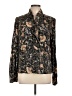 Michael Stars 100% Rayon Paisley Black Long Sleeve Blouse Size Lg (2) - photo 1