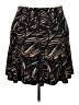Chaps Animal Print Black Casual Skirt Size XL - photo 1