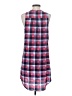 Equipment Plaid Blue Casual Dress Size S - photo 2