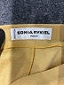 Sonia Rykiel 100% Wool Solid Tan Yellow Wool Skirt Size EU (FR) 40 / US 8 - photo 3