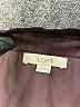 Ann Taylor LOFT 100% Polyester Solid Brown Casual Skirt Size M - photo 4