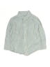 Janie and Jack Checkered-gingham Green Long Sleeve Button-Down Shirt Size 18-24 mo - photo 1