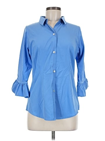 Gretchen Scott Designs 3/4 Sleeve Blouse (view 1)