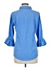 Gretchen Scott Designs Blue 3/4 Sleeve Blouse Size S - photo 2