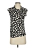 Waverly Grey Black Sleeveless Blouse Size S - photo 1