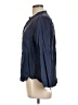 J.Crew Blue Long Sleeve Blouse Size L - photo 5