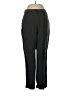 Vetta Solid Black Dress Pants Size 6 - photo 1