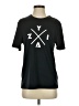 Zyia Active 100% Polyester Black Short Sleeve T-Shirt Size S - photo 1