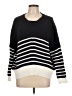 Phase Eight Stripes Black Pullover Sweater Size L - photo 1