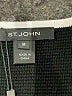 St. John Black Sleeveless Top Size M - photo 6