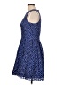 Xscape Argyle Blue Cocktail Dress Size 10 - photo 5