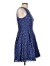 Xscape Argyle Blue Cocktail Dress Size 10 - photo 4