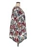 Lbisse Print Gray Casual Dress Size 2X - photo 4