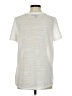 Attention 100% Polyester Ivory Short Sleeve T-Shirt Size M - photo 2
