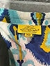 Roberta Roller Rabbit 100% Cotton Blue 3/4 Sleeve Blouse Size XS - photo 7