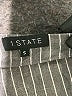 1.State 100% Rayon Stripes Gray Casual Dress Size S - photo 7