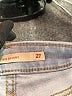 Levi's Hearts Blue Jeans Size 27 waist - photo 9