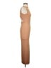 Shein Solid Tan Casual Dress Size 4 - photo 4