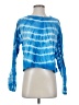 Mikoh Tie-dye Blue Long Sleeve T-Shirt Size Sm (1) - photo 1