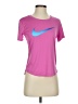 Nike 100% Polyester Pink Active T-Shirt Size XS - photo 1