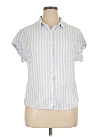 Assorted Brands Short Sleeve Button-Down Shirt (view 1)