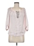 H&M 100% Polyester Pink 3/4 Sleeve Blouse Size 6 - photo 1