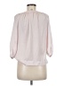 H&M 100% Polyester Pink 3/4 Sleeve Blouse Size 6 - photo 2