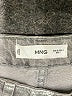 MNG Metallic Silver Jeans Size 2 - photo 4