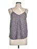 Floreat 100% Polyester Gray Sleeveless Blouse Size L - photo 1
