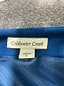 Coldwater Creek Solid Blue Formal Skirt Size 10 - photo 3