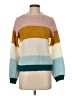 Topshop Color Block Tan Pullover Sweater Size 2 - photo 1