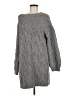 Just Fab Gray Pullover Sweater Size M - photo 1